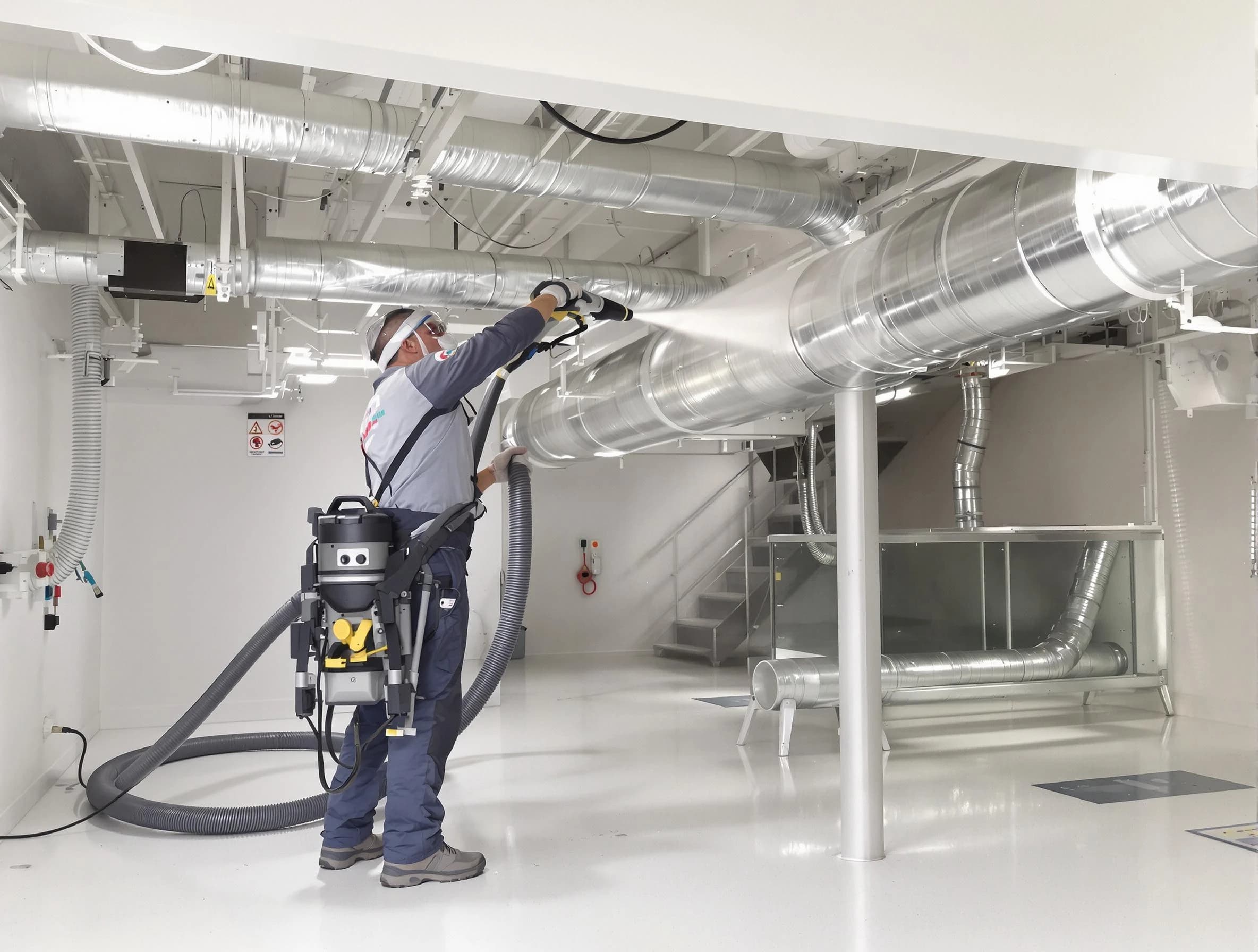 Professional central duct cleaning by Sandston Air Duct Cleaning in Sandston