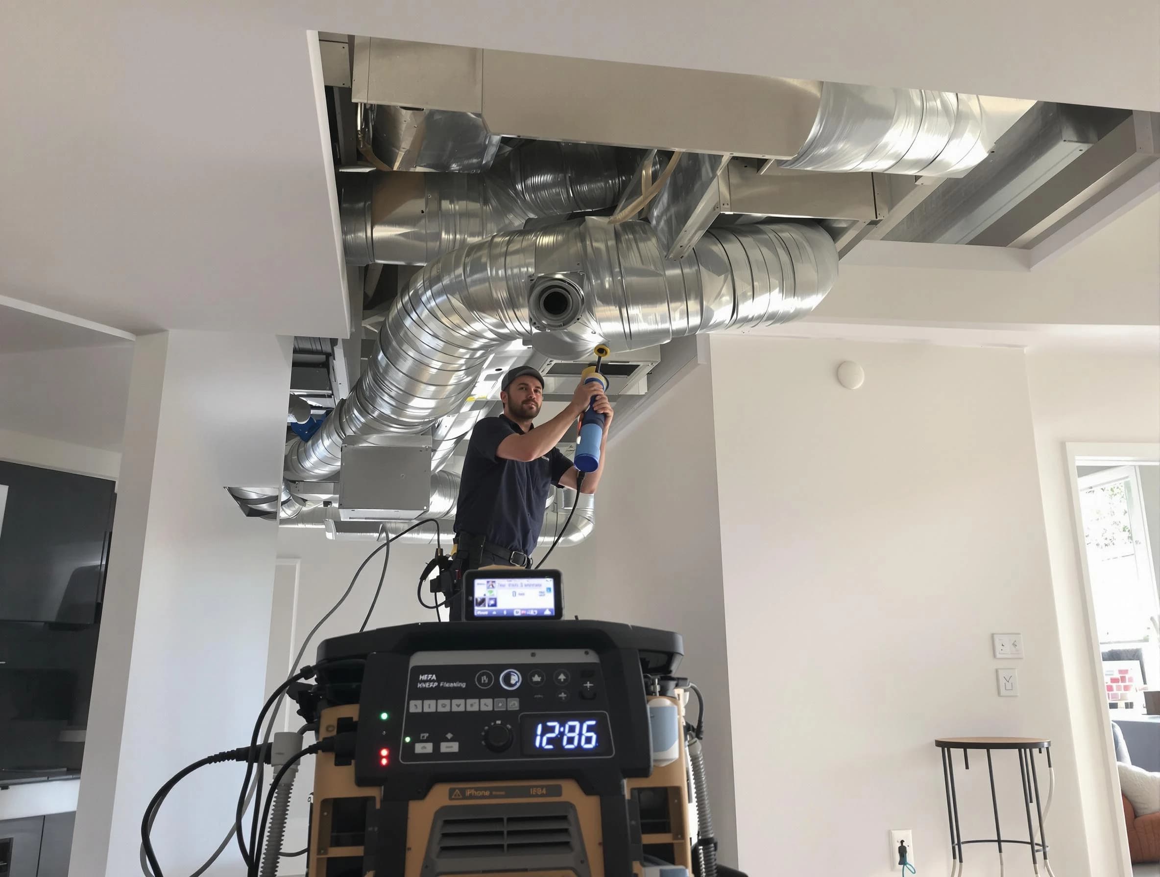 Advanced pure air duct cleaning by Sandston Air Duct Cleaning in Sandston