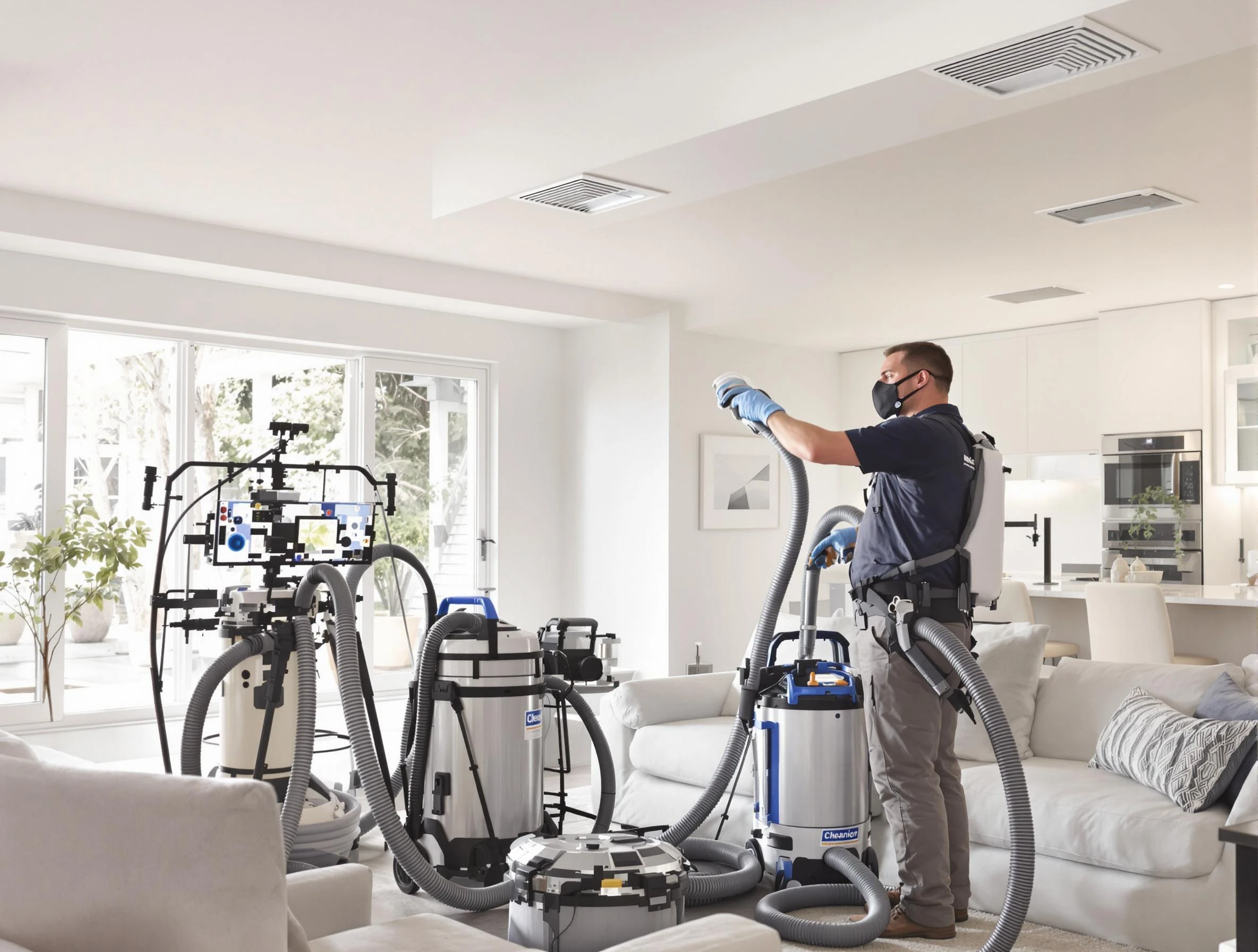 Professional AC duct cleaning by Sandston Air Duct Cleaning in Sandston