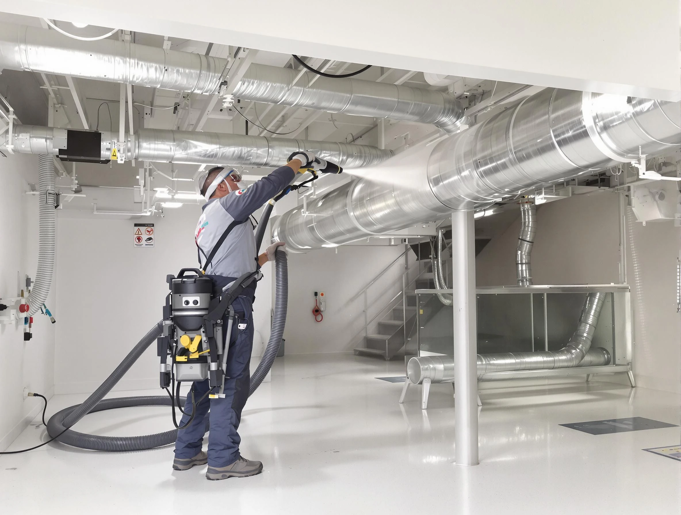 Professional central duct cleaning by Sandston Air Duct Cleaning in Sandston