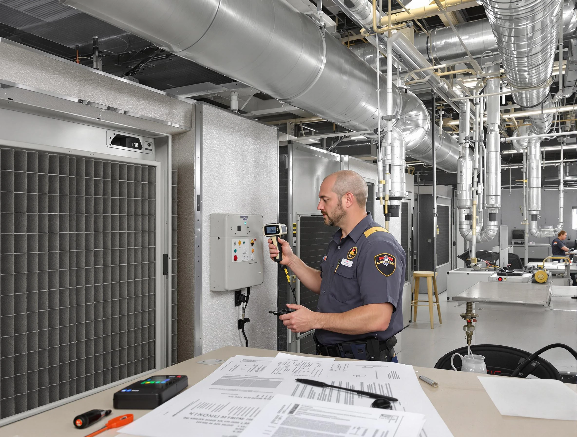 Professional filter system inspection by Sandston Air Duct Cleaning in Sandston